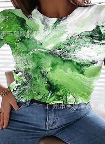 Graphic Floral Print Streetwear Casual Short Sleeve Plus Size Funny Kawaii Harajuku Tees T-shirt Summer Clothing for Women